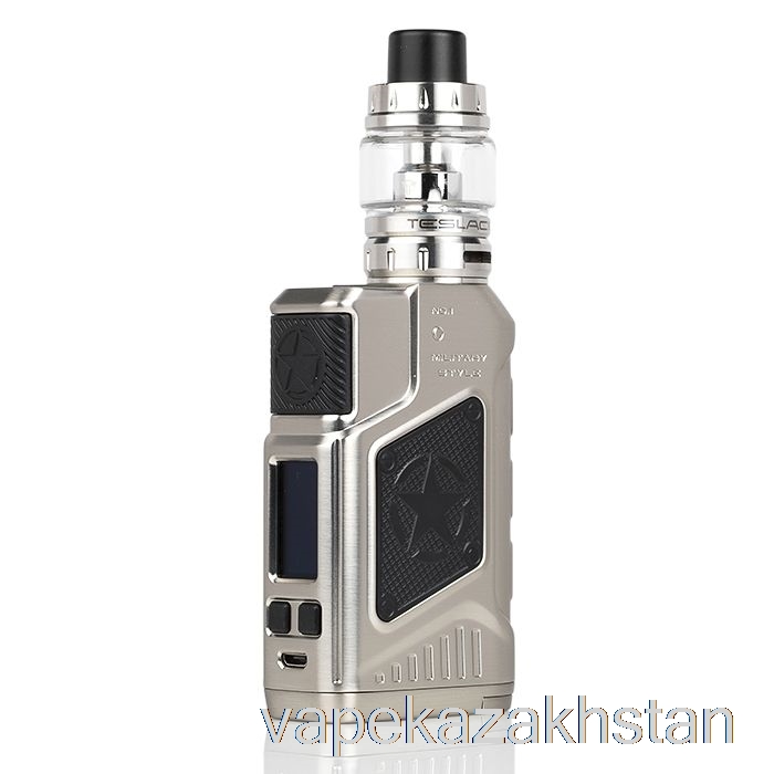 Vape Disposable Teslacigs P226 220W TC Starter Kit Silver